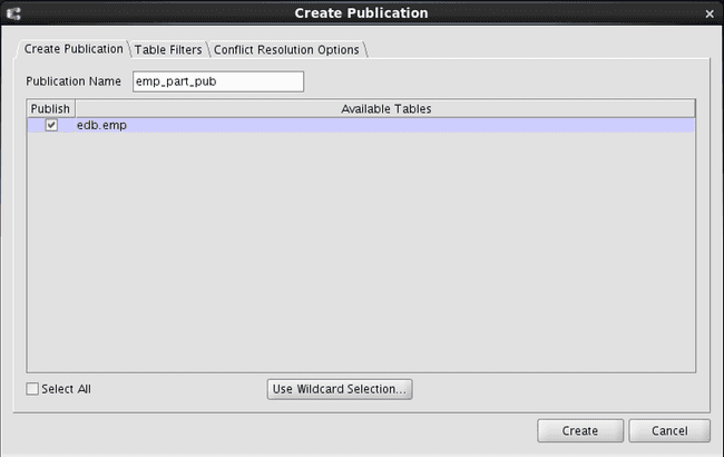 Creating a publication for a Postgres 10 or later partitioned table