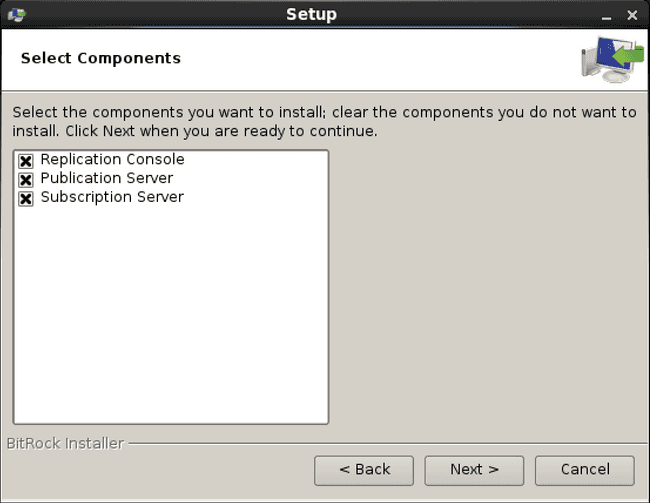 Select components