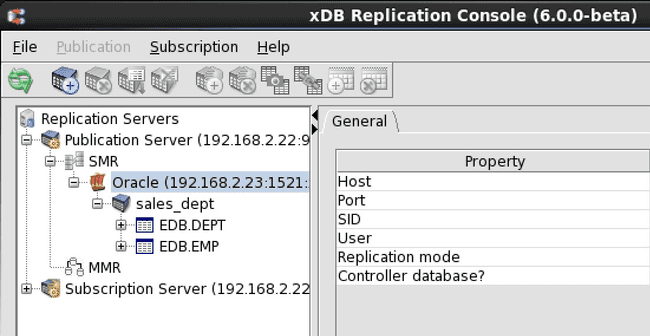 Selecting the publication database for cleanup scheduling